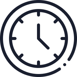 Medical record icon showing a clipboard with a cross and text, secured by a shield with a checkmark.