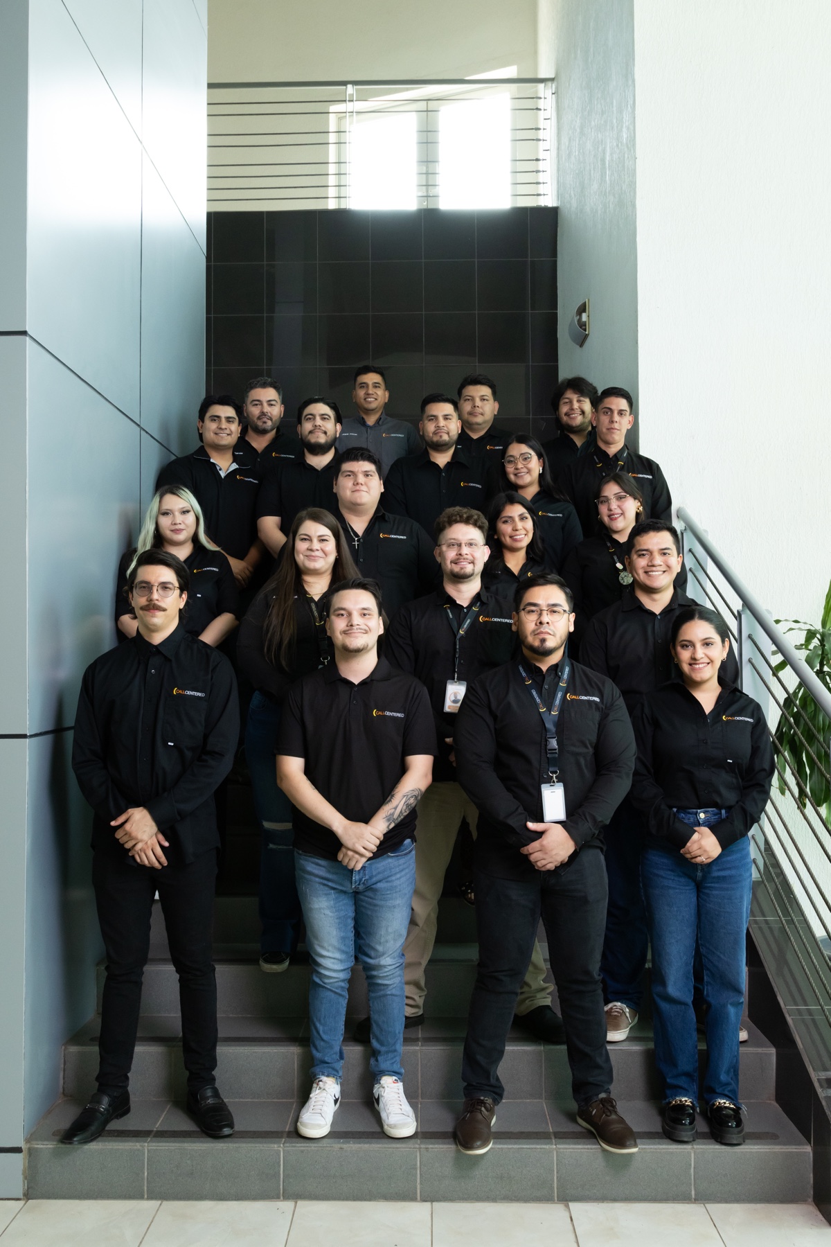 CallCentered operations team together at the Ciudad Obregón office